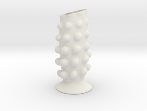 Vase 1616SY in White Natural TPE (SLS)