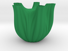 Vase 1752F in Green Smooth Versatile Plastic