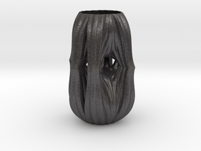 Vase 5411f in Dark Gray PA12 Glass Beads