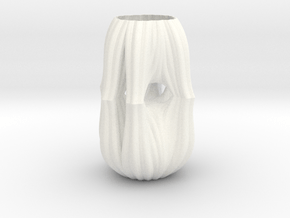 Vase 5411f in White Smooth Versatile Plastic
