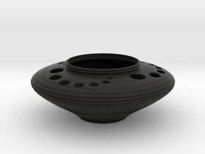 Bowl CC43 in Black Smooth Versatile Plastic