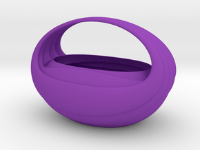 Cuna Vase in Purple Smooth Versatile Plastic