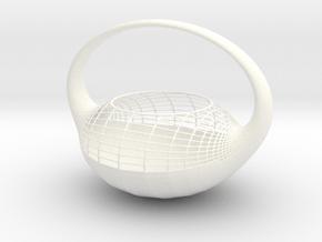 Vase 822CSN in White Smooth Versatile Plastic