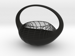 Vase 822CSN in Black Smooth Versatile Plastic