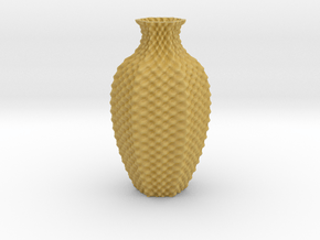 Vase Dr1111 in Tan Fine Detail Plastic