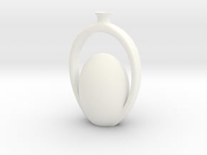 Vase 18221gg in White Smooth Versatile Plastic