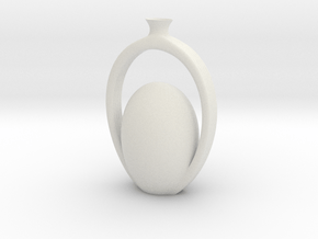 Vase 18221gg in White Natural TPE (SLS)