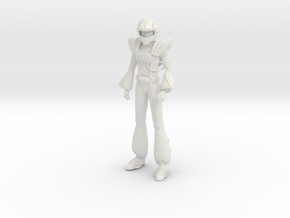 DYRL Hikaru Pilot Standing in White Natural Versatile Plastic: 1:72