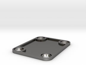 Ovation Neck Plate - Plain in Processed Stainless Steel 17-4PH (BJT)