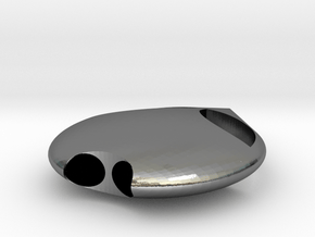 GFL ET_30mm in Polished Silver: Large