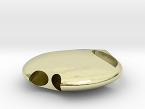 GFL ET_16mm Small in 14k Gold Plated Brass: Small
