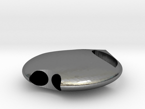 GFL ET_16mm Small in Fine Detail Polished Silver: Small