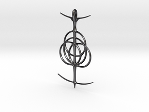 Elden Ring Emblem in Polished and Bronzed Black Steel