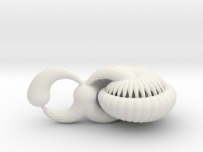 Nautilus in White Natural Versatile Plastic