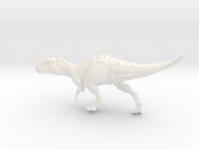 Dinasour1 in White Smooth Versatile Plastic