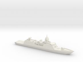 1/1250 Scale Damian Air Defense Command Frigate in White Natural Versatile Plastic