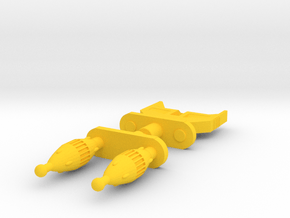 Wastor Weapons in Yellow Processed Versatile Plastic: d00