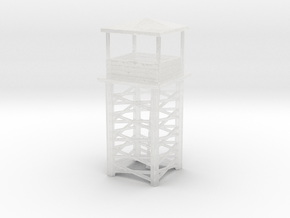 Wooden Watch Tower 1/144 in Clear Ultra Fine Detail Plastic