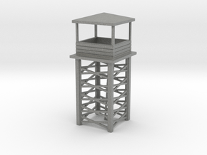 Wooden Watch Tower 1/144 in Gray PA12