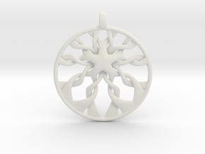 Roots Pendant in White Natural TPE (SLS)