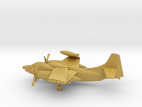 North American AJ-2P Savage (folded wings) in Tan Fine Detail Plastic: 1:350