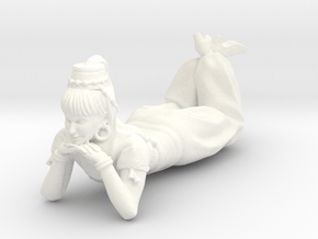I Dream of Jeannie - Evil Sister Reclining in White Processed Versatile Plastic