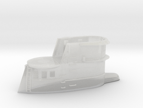 1/72 DKM U-boot IXC/40 Conning Tower in Clear Ultra Fine Detail Plastic
