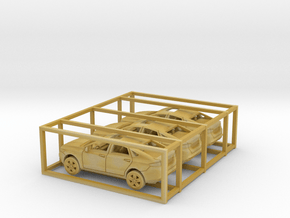 1/160 20013-16 Ford Fusion with Sunroof 3 Car Set  in Tan Fine Detail Plastic