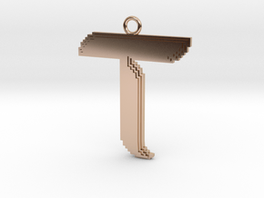 TAO Pixel Necklace in 9K Rose Gold 