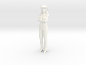 Urban Cowboy -Pam in White Processed Versatile Plastic