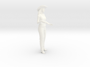 Urban Cowboy - Pam Dancing in White Processed Versatile Plastic