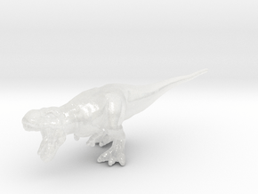 Scarface Tyrannosaurus Rex 6mm Epic miniature game in Clear Ultra Fine Detail Plastic