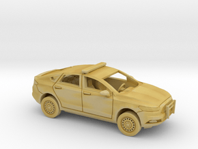 1/87 2013-16 Ford Fusion Police Kit in Tan Fine Detail Plastic