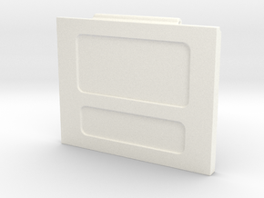 Jonny Quest - Communicator Cover in White Processed Versatile Plastic