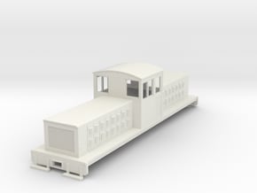 HOn30 long center cab body for Tomix TM-05 in White Natural Versatile Plastic