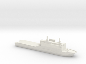 1/1250 Scale Rotterdam LPD in White Natural Versatile Plastic