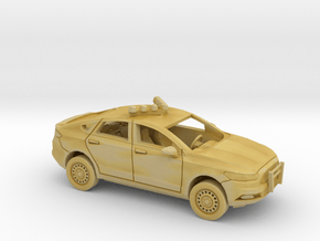 1/87 2013-16 Ford Fusion NYPD Kit in Tan Fine Detail Plastic