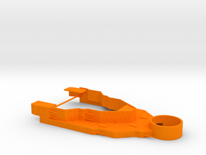 1/350 Tillman IV-2 Superstructure Front in Orange Smooth Versatile Plastic