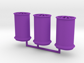 1/350 Tillman IV-2 Funnels in Purple Smooth Versatile Plastic