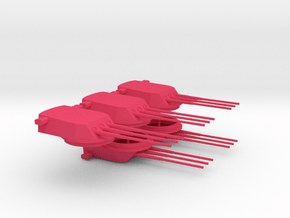 1/350 Tillman IV-2 Main Armament in Pink Smooth Versatile Plastic