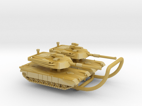M1IP Abrams in Tan Fine Detail Plastic: 6mm