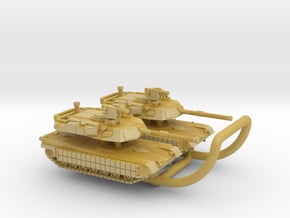 M1A2 Abrams SEPv2 (TROPHY) in Tan Fine Detail Plastic: 6mm