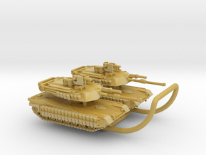 M1A2 Abrams SEPv3 (TUSK II) in Tan Fine Detail Plastic: 1:220 - Z