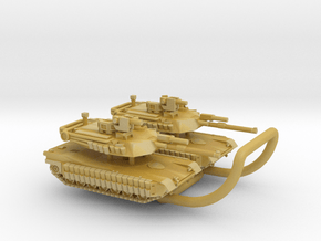 M1A2 Abrams SEPv3 (TUSK II) in Tan Fine Detail Plastic: 6mm