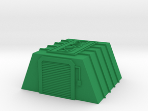 Colonial Shed 15mm in Green Smooth Versatile Plastic