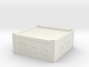 Colonial Dwelling 15mm in White Natural Versatile Plastic
