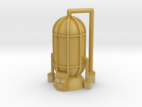 Colonial Fuel or Water Tank 15mm in Tan Fine Detail Plastic