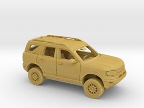 1/87 2022 Ford Bronco Sport Kit in Tan Fine Detail Plastic
