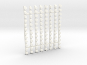 HELICOPTERS - Lights (x8) in White Premium Versatile Plastic