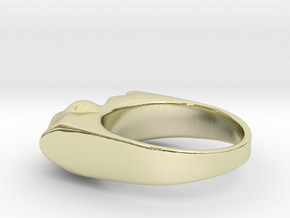 Taste and Smell Ring in 14k Gold Plated Brass: 7 / 54